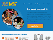 Tablet Screenshot of familyscienceandengineering.org